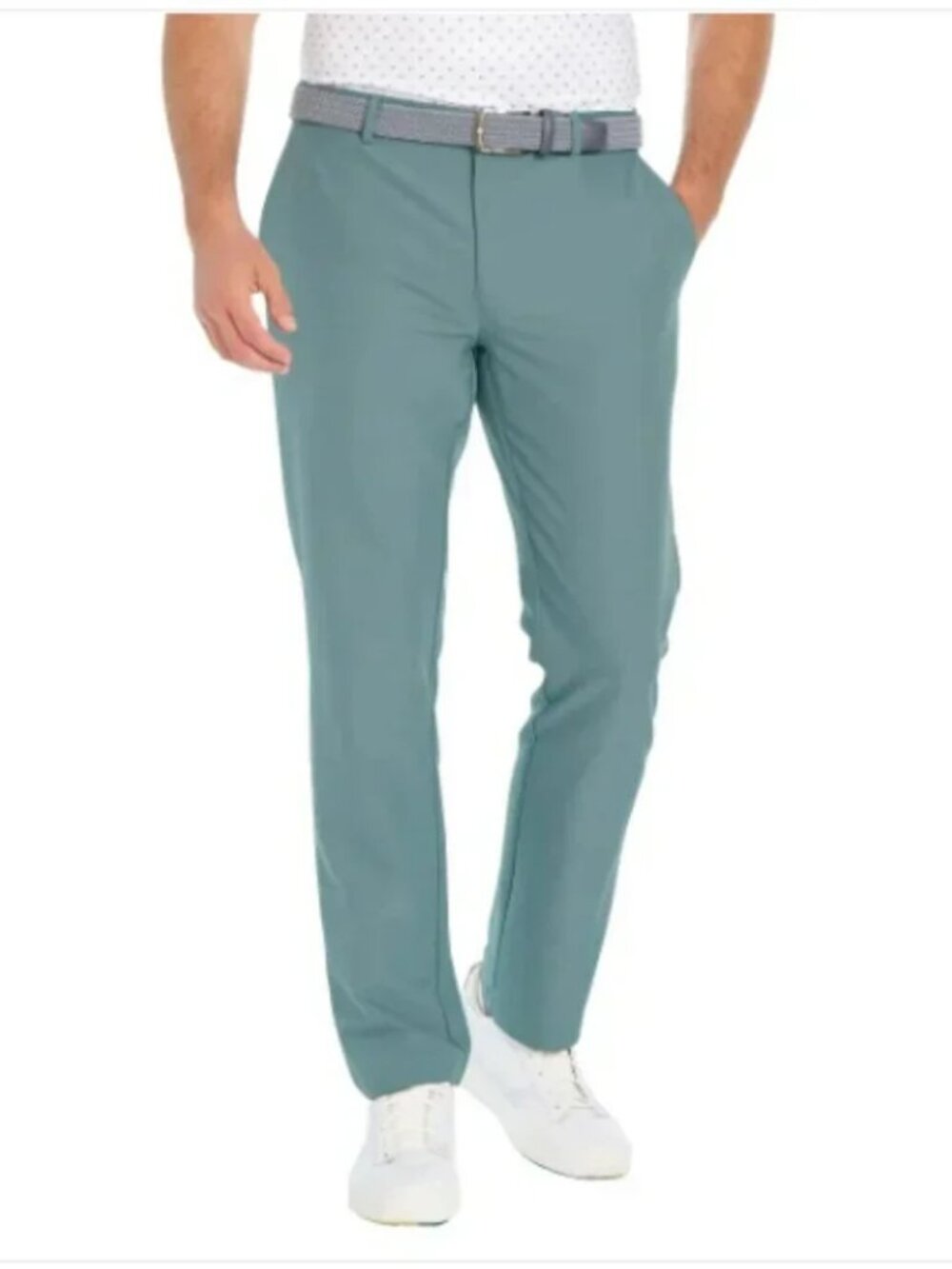 NEW Greg Norman Performance Flex Waistband ML75 Microfabric Chino Pants 36x29